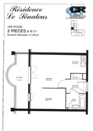 Vente PROVENCAL - F2A loué à vendre