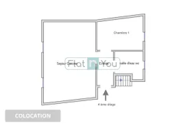 Colocation 1 chambre disponible en colocation