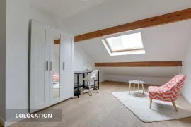 Colocation Chambre 6 -  2 chambres disponibles en colocation