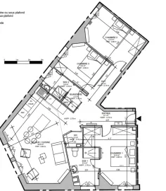 Vente Appartement T4 de 92m2 à Boulogne-Billancourt