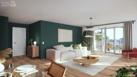 Vente Appartement T4 de 86,20m2 avec 2 balcons