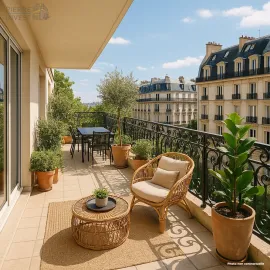 Vente Appartement T4 de 86,20m2 avec 2 balcons