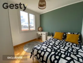 Colocation 1 chambre dans coloc, métro Rennes Cleunay