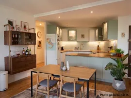 Vente T4 DE 81m2 CENTRE GERLAND AVEC BALCON