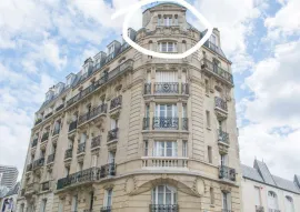 Vue sur parc et toits - appartement de charme Paris 13e