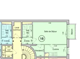 Vente GRAND STUDIO PARFAIT ETAT