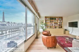 VUE DÉGAGÉE SUR PARIS et la TOUR EIFFEL Paris 16e