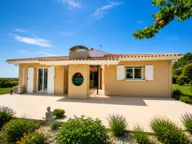 Maison familiale 122 m² de plain-pied – 3 chambres + bureau – Terrain 1 500 m² piscinable – À 15 min de Bergerac Gardonne