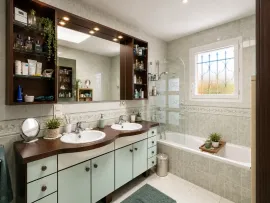Vente Maison familiale 122 m² de plain-pied – 3 chambres + bureau – Terrain 1 500 m² piscinable – À 15 min de Bergerac