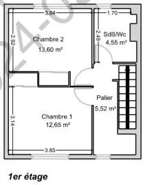 Vente Maison avec jardin et terrasse - Clichy