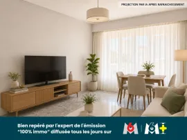 Vente Nice Saint-Barthélemy – Grand 2 pièces lumineux de 56 m², balcon plein sud, à rafraîchir