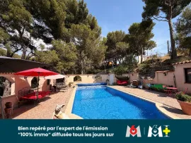 Vente SEPTEME - Double VILLA vue sur vallee avec piscine
