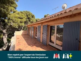 Vente SEPTEME - Double VILLA vue sur vallee avec piscine