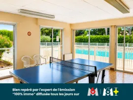 Vente 3 pièces - Nice La Lanterne - Piscine - JM3704