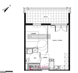 Vente A VENDRE T2 EXCLUSIVITE JUVIGNAC