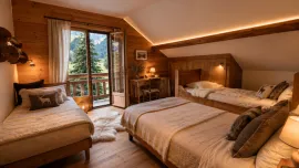 Vente CHALET D'EXCEPTION à la Morte– 190 m²  Vue panoramique – Studio indépendant – Alpe du Grand Serre