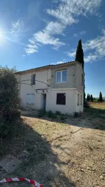 Vente maison T2 + cour 40 m² à terminer en campagne