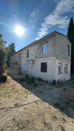 Vente maison T2 + cour 40 m² à terminer en campagne