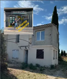 Vente maison T2 + cour 40 m² à terminer en campagne