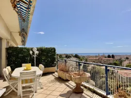 Vente Nice Cimiez - Superbe appartement en dernier étage avec vue exceptionnelle mer e