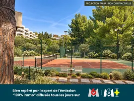 Vente NICE OUEST : 2 PIÈCES VUE MER DANS UNE RÉSIDENCE D’EXCEPTION