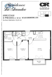 Vente RIVES DE MEURTHE - 3 pièces à vendre