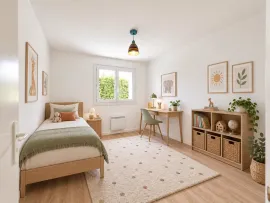 Vente Saint-Priest – T3 de 75 m² en rez-de-chaussée avec balcon, parking et cave