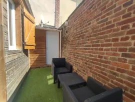Location Studio meublé avec terrasse, Saint-Leu