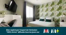 Vente MAISON - PLAIN PIED - 2 CHAMBRES - BUREAU - GARAGE - JARDIN