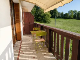 Vente Studio vue dégagée, balcon et calme à La Chenevarie, à 4 minutes du village de Lans en Vercors.
