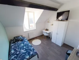 Location Studio avec terrasse privée St-Honoré Amiens