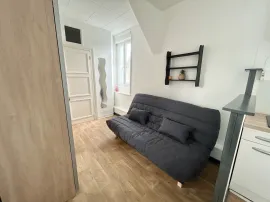 Location Studio meublé 18m2 à 2min de la gare Amiens