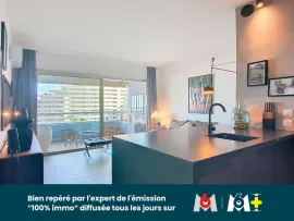 Vente KD3326  Élégant 2 pièces – Marina Baie des Anges – Vue mer & lever de soleil