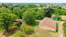 Vente Maison pierre avec chai et terrain Langon