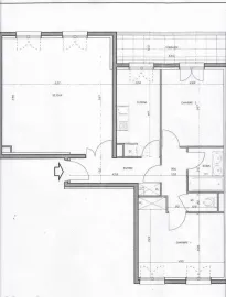 Location Beau 3P 75m² avec cave et parking Centre Ville