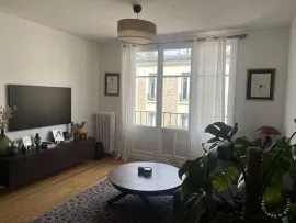Beau T2 meublé 45m² lumineux et calme (balcon) Asnières-sur-Seine
