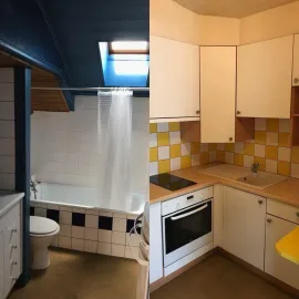 Location Beau F3 32m² Carrez sous combles Commanderie