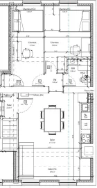 Location T3 rénové à neuf 52 m²