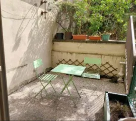 Beau studio meublé 15m² avec terrasse Paris 5e
