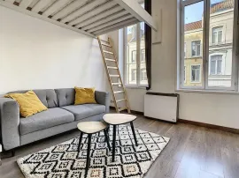 Beau studio meublé 28m² rénové rue de Fleurus Lille