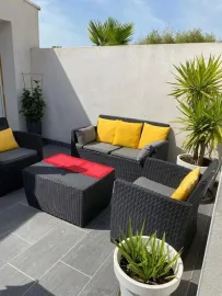 T2 meublé 38m² avec belle terrasse 18m² La Villetelle