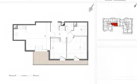 Location Apt T3 57m² avec terrasse et parking