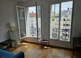Beau studio meublé 31m² lumineux et sans vis-à-vis Paris 13e