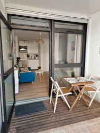 Location Charmant studio meublé T1Bis 21m² avec terrasse