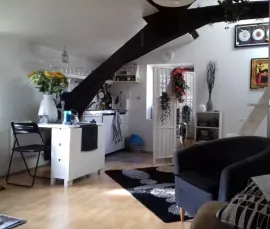 Location Beau 2P 43m² en duplex Quartier L'île Feydeau