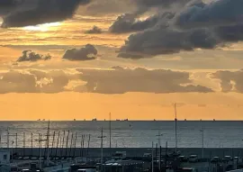 Location Superbe T2 meublé 55m2 plage, vue mer et port