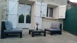 Location Maison lumineuse 29m2 +70m2 terr/jardin, 2 parking