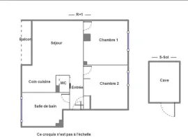 Location Appartement dans résidence arborée