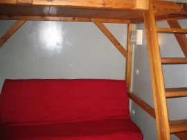 Location Beau 2P meublé 35m² mezzanine et jardin Méons