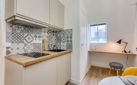 Location Studio meublé à louer quartier Auteuil